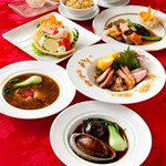 ワンランク上の豪華美食コース！ふかひれ姿煮・北京ダック・活あわび姿煮付きの豪華三昧で謝恩価格！