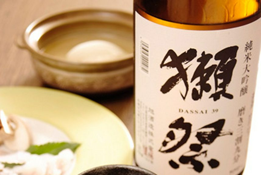 山口の銘酒をはじめ、数多くの日本酒を取り揃え