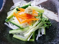 (※ごまドレッシング)