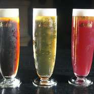 ビールとジンジャエール