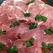 より希少なヒレ肉も提供