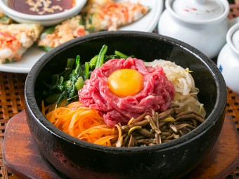 熱々の焼き立てがおすすめ『石焼ビビンバ』