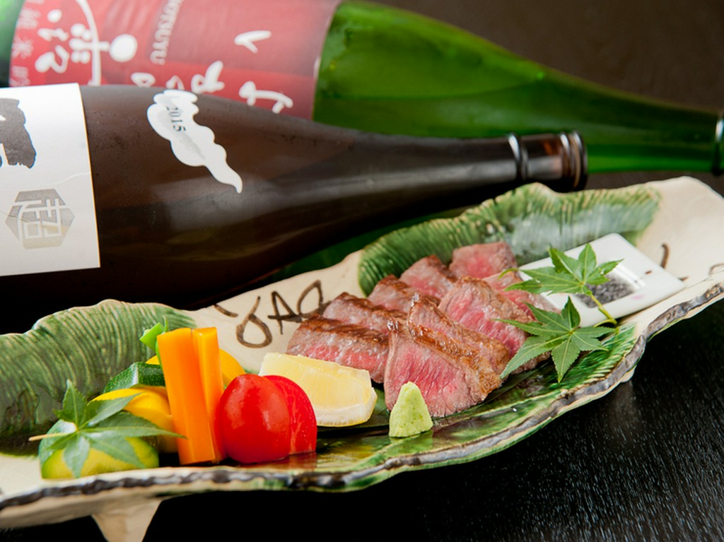 最高級A5ランクのお肉とご対面『佐賀牛 イチボあぶり焼き』