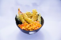 絶品キムチをたまごでとじました！
もちろん味付けには天きち秘伝のタレ使用！
ふわふわシャキシャキでやみつきになります！！