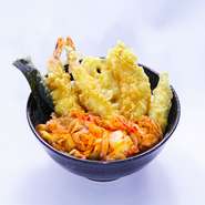 天きち秘伝のタレで炒めた絶品豚キムチ！！