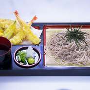 ざるぞば単品（400円）もございます。

