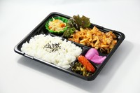 天きちのたれで味付けした豚キムチ弁当！