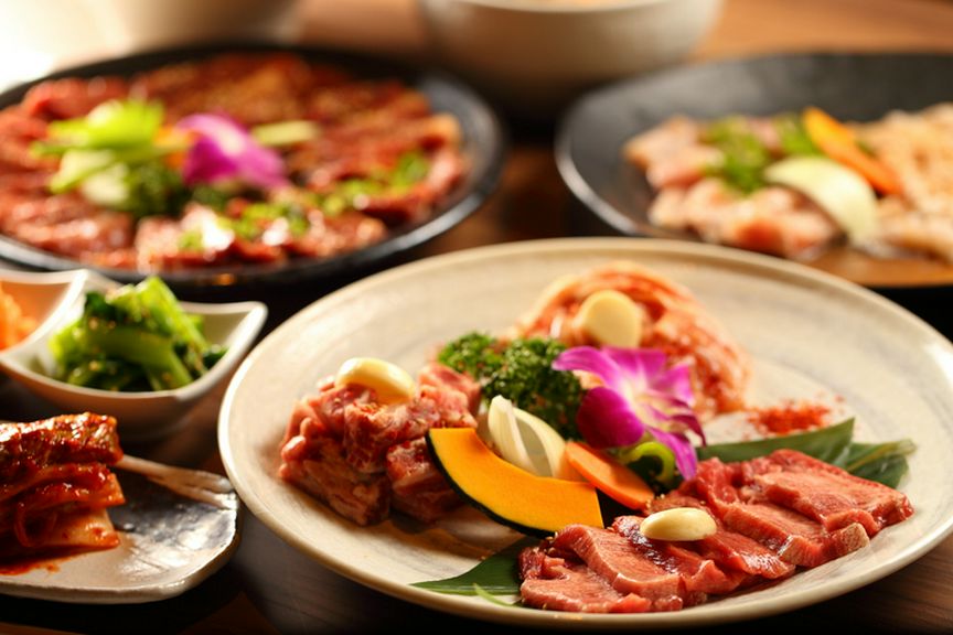 ワンランク上の大人の焼肉ダイニングでご宴会を。大満足の内容です。接待、会食、デートに最適です。