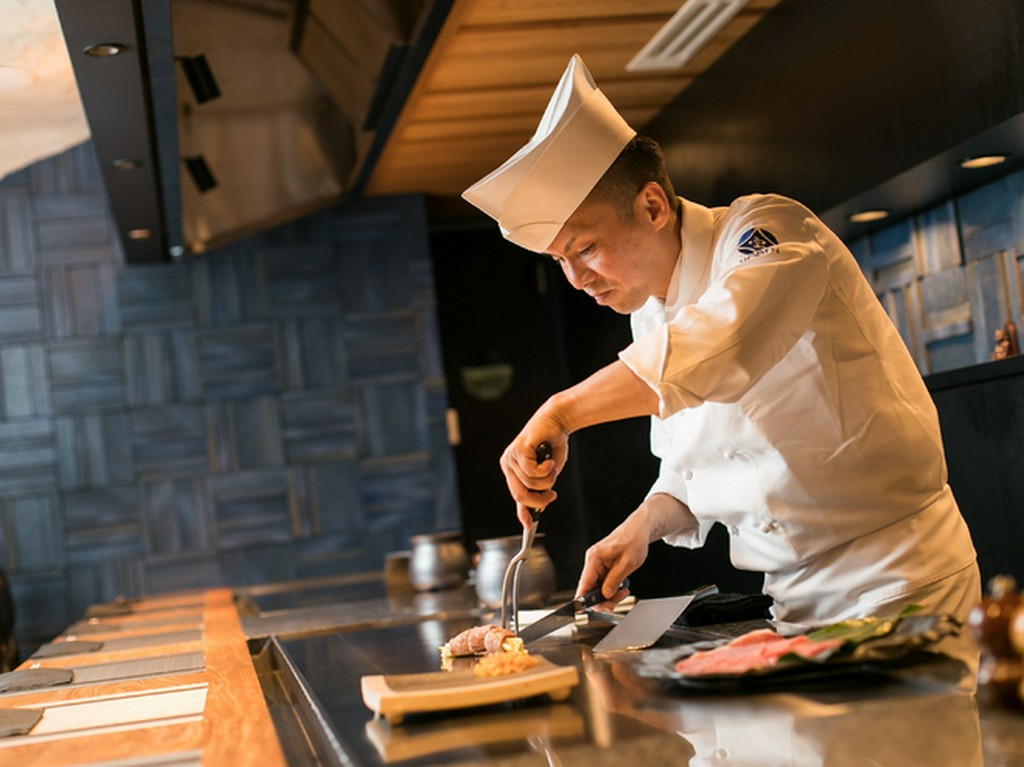 お客さまの好みに応じた肉質・味付け、焼き加減で料理を提供