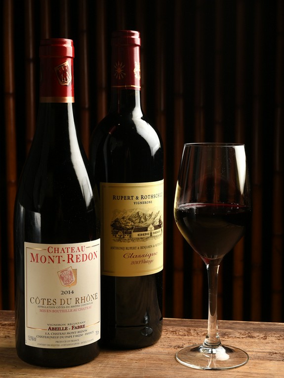 お肉と相性抜群の赤ワインもバッチリ