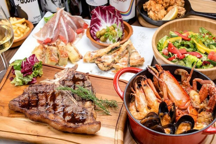 おしゃれなパーティにぴったりのコース料理