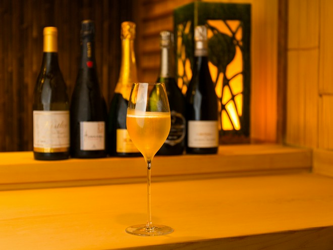 ワインにこだわっている