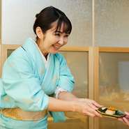 各席ごとに仲居が心を込めたおもてなしをさせて頂きます。人生の節目やここぞの場面で是非ご利用ください。