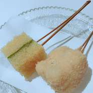 人気メニュー！！蜂蜜をつけてどうぞ！
