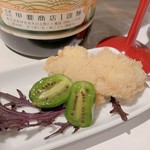 豚肉は甘酸っぱいさと相性が良いんです！お口直しにご一緒にどうぞ！