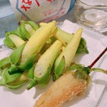 香り高いオクラの味がします。