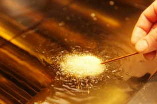 串揚げの食感をとても大切にしています『油とパン粉』