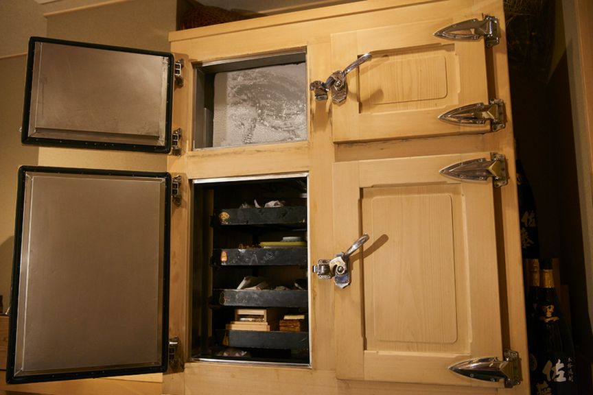 ネタを最高のコンディションに保つ氷室