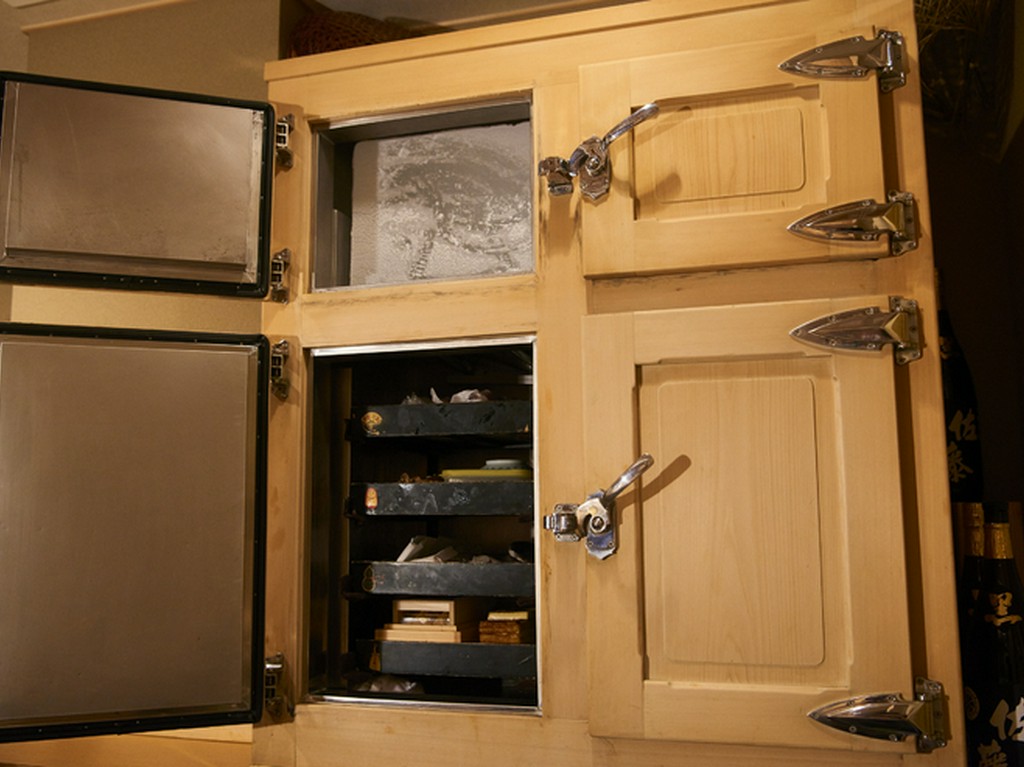 ネタを最高のコンディションに保つ氷室