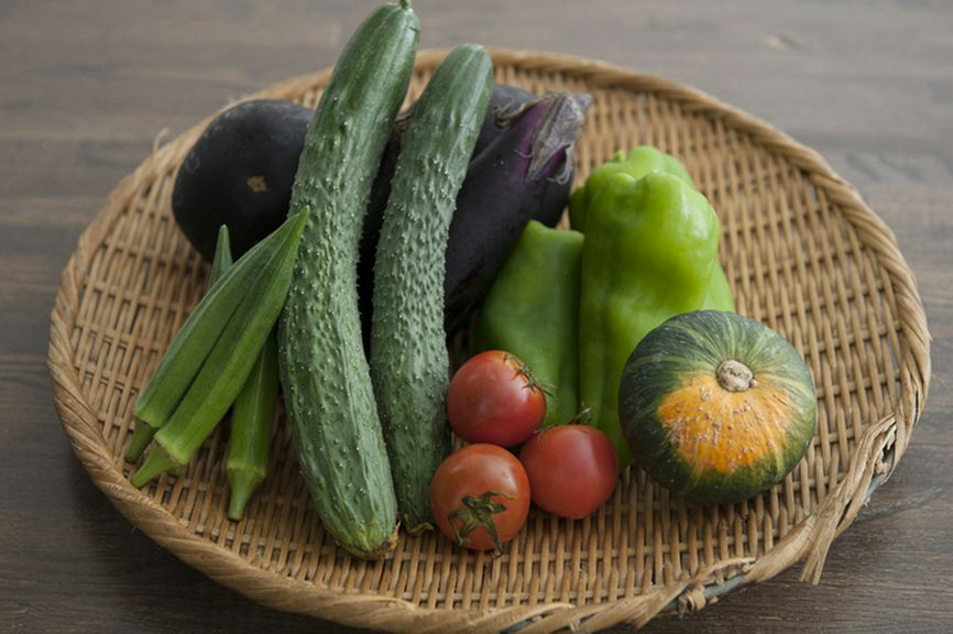出来る限り、無農薬、自然農法で栽培された野菜を厳選