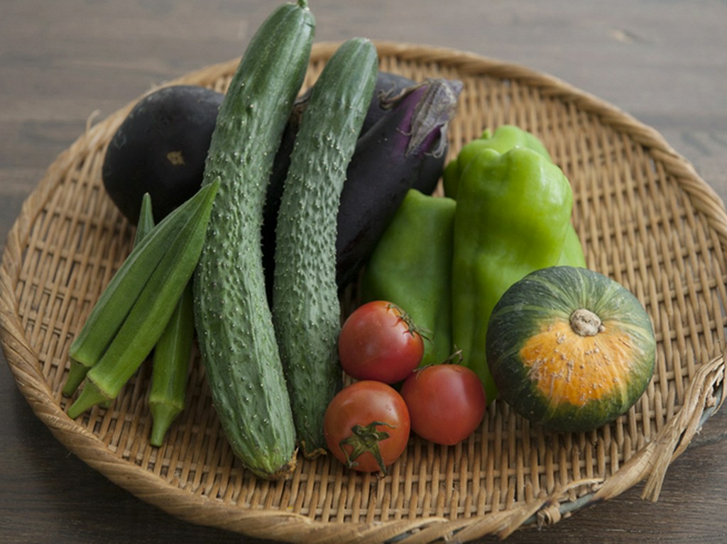 出来る限り、無農薬、自然農法で栽培された野菜を厳選