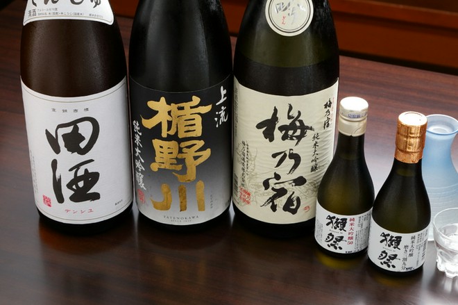 日本酒にこだわっている