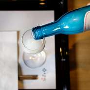 ステーキに合わせ種類豊富なお酒を取り揃えております。