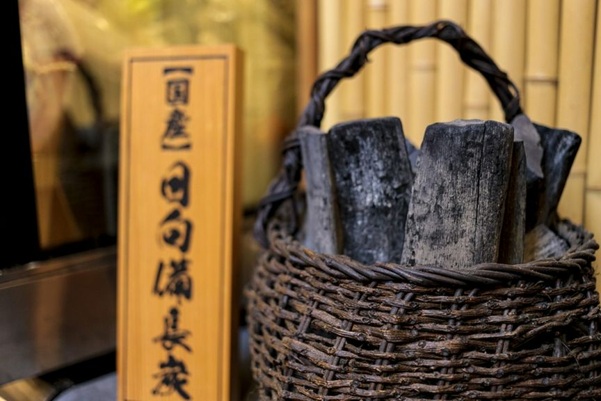 国産の日向備長炭