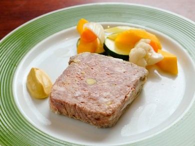 熊本産天草梅肉豚のパテドカンパーニュ