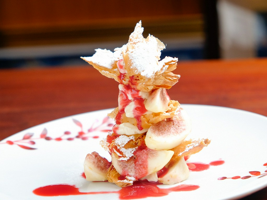 佐渡いちぢくのミルフィユ