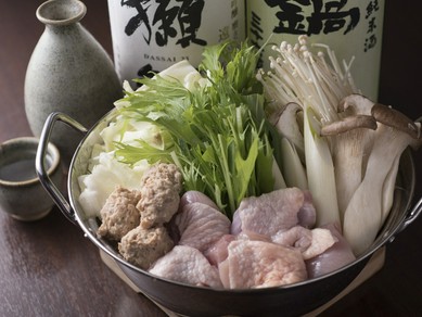 自家製スープで味わう、お酒にぴったりの『とり鍋』