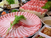 味わい豊かな 「鹿児島産六白黒豚」を存分に楽しめる贅沢なコースです。