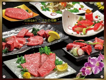 完全個室で味わうA5黒毛和牛×焼肉・すき焼き・しゃぶしゃぶ