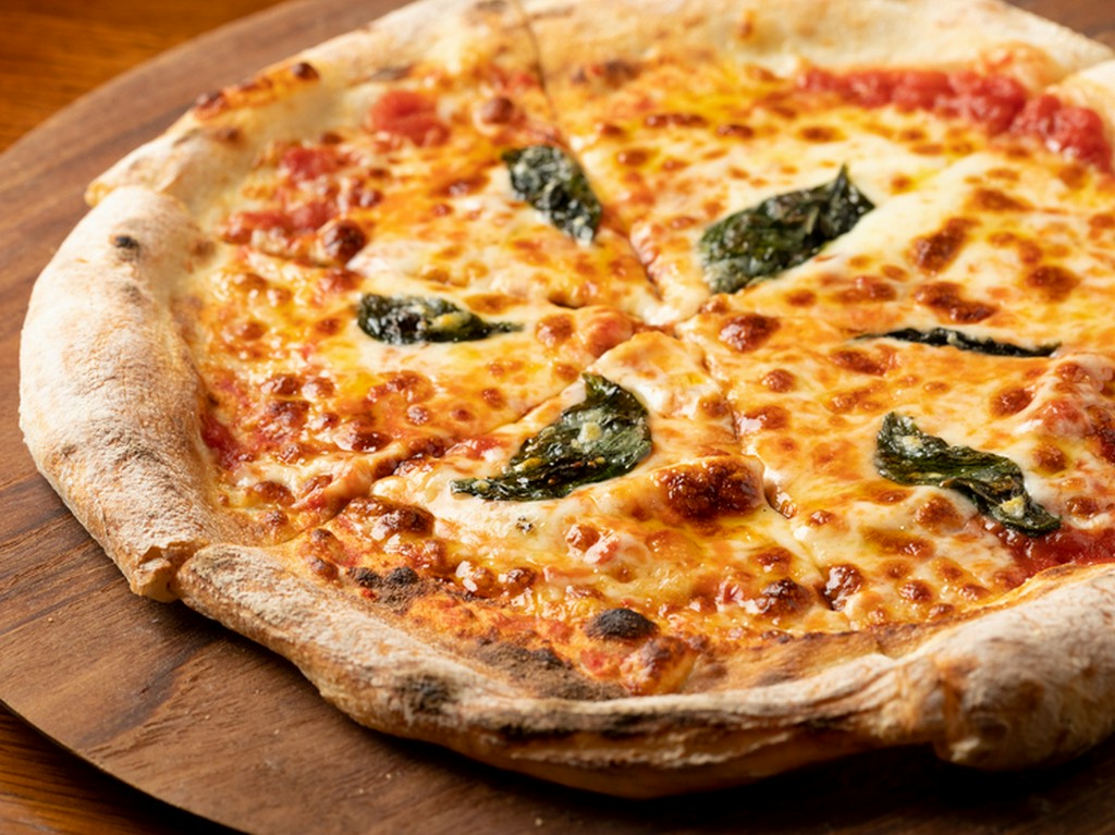 チーズたっぷり。ピッツァの定番『マルゲリータ』