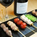 鳥幸本格串７本と自慢の逸品を堪能できるライトコース。