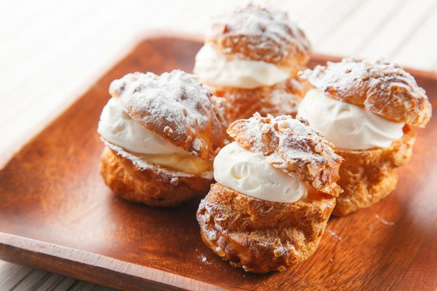 深夜でもペロッと平らげてしまうスイーツは甘さ控えめがポイント