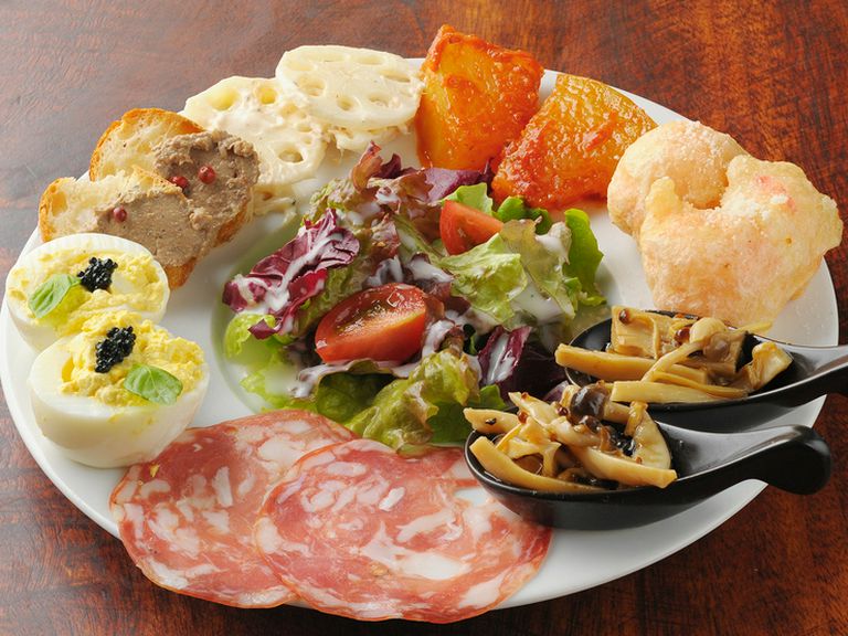 カジュアルなイタリア×フレンチカフェの様なレストラン