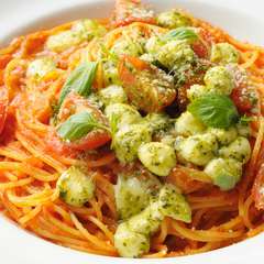 おいしいパスタメニューも豊富