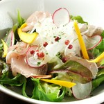 有機野菜をふんだんに使用