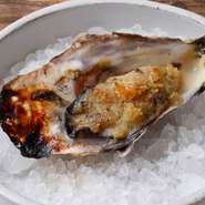 アンチョビバターの焼き牡蠣