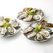 牡蠣の目利きが日本各地から選んだ良質な生牡蠣