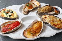 <おすすめ>焼き牡蠣 全種盛り合わせ