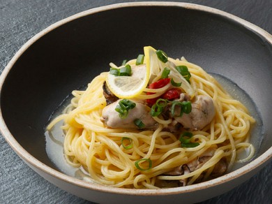 牡蠣たっぷりとレモンのペペロンチーノ　Regular