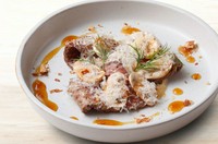 3.ローストビーフとマッシュルームのサラダ仕立て～トリュフのドレッシング～