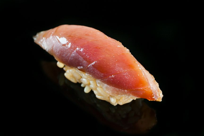 霜降りと血合いぎし重ね