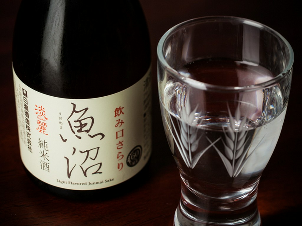 すっきり辛口の日本酒は、食中酒にぴったり
