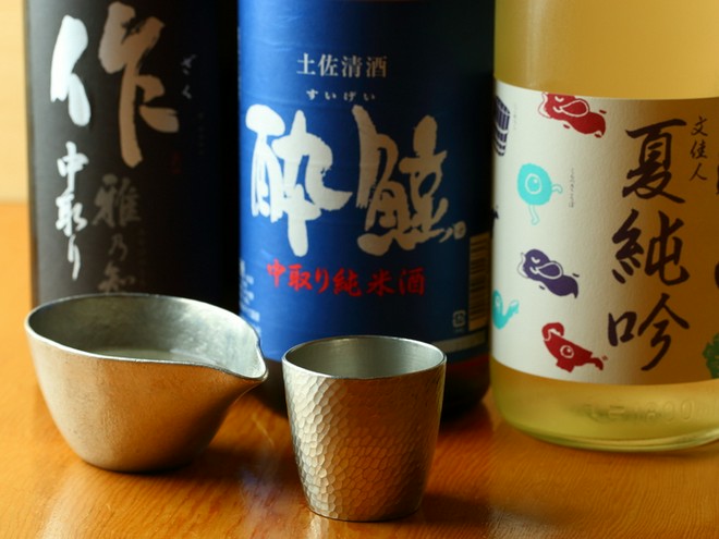 日本酒にこだわっている
