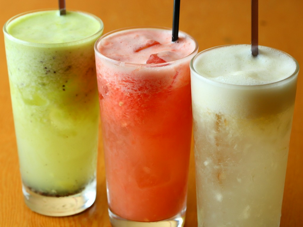 まるでスムージーのような食感が魅力の果汁サワー