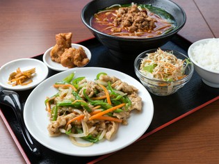 本格中華料理を自由な組み合わせで楽しめる『ランチメニュー』