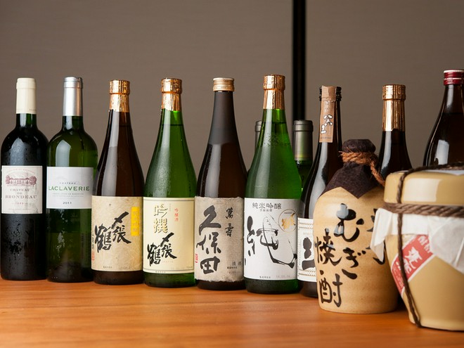 日本酒にこだわっている